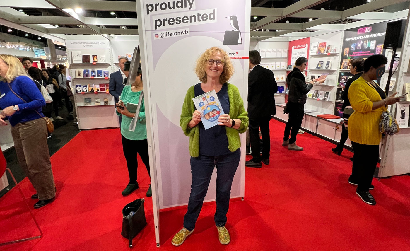 Heidrun Harms auf der Frankfurter Buchmesse 2024